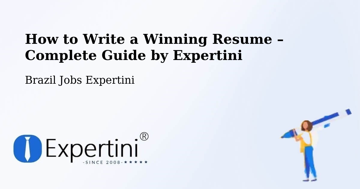 Resume Writing Guide for Job Seekers – Neópolis - Neópolis, Brazil Jobs Expertini