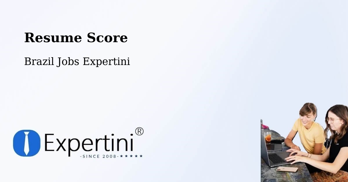 Resume Score & Job Description Match Tool – Neópolis - Brazil Jobs Expertini
